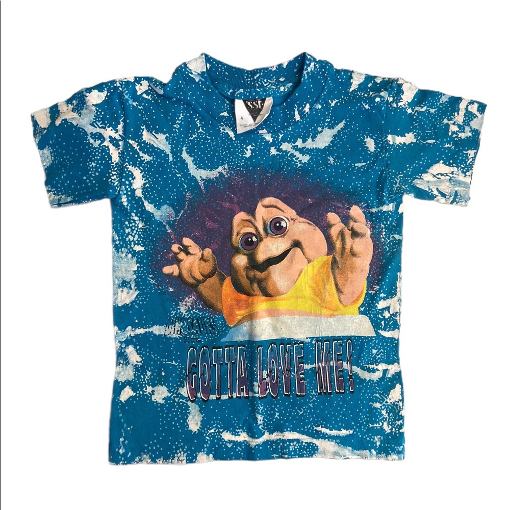 Vintage Dinosaurs Gotta Love Me TV Show Baby Sinclair 90's T Shirt Kids Size 4 S